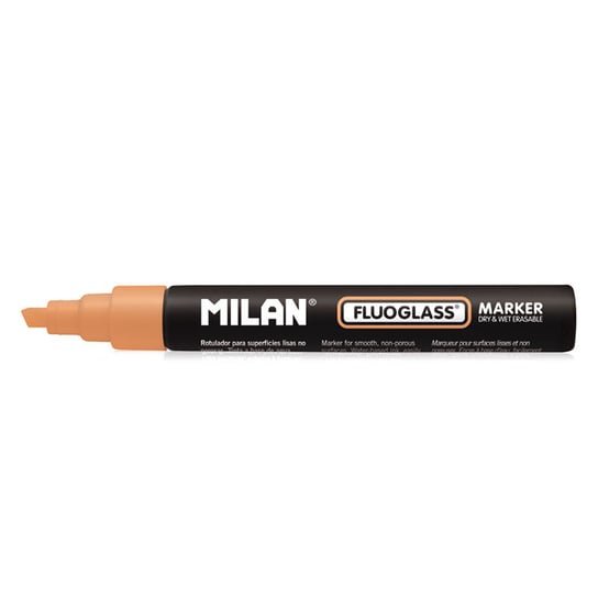 Marker Do Szyb Fluo Pomarańczowy 1 Szt. Milan