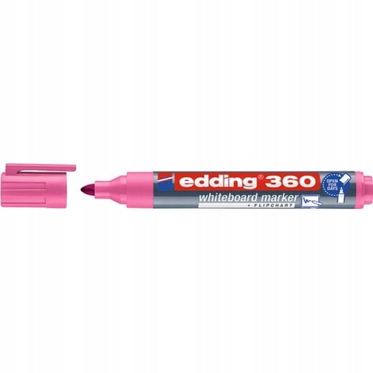 Marker do tablic e-360 1,5-3mm różowy 10szt Edding
