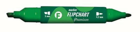 Marker Flipchart dwie końcówki zielony KM503-Z2 p12 TETIS, cena za 1szt. TETIS