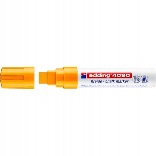 Marker kredowy e-4090 pomarańczowy neonowy 5szt Edding