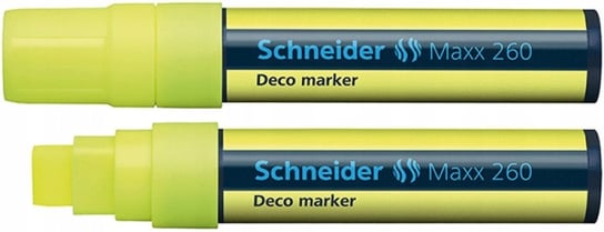 Marker kredowy Maxx 260 Deco 5-15mm żółty Schneider