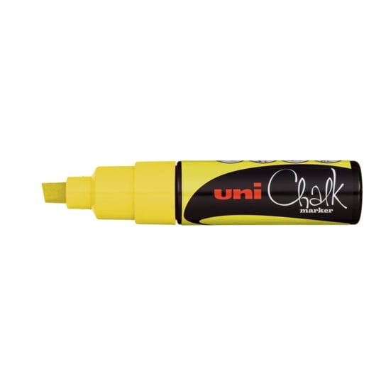 Marker kredowy Uni PWE-8K Chalk żółty Uni