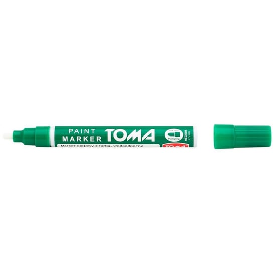 Marker olejny, zielony Toma