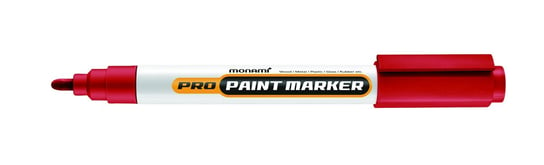 Marker olejowy 2mm Pro Paint Czerwony Monami Monami