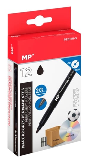 Marker Permanentny (Czarny) Mp MP Colors
