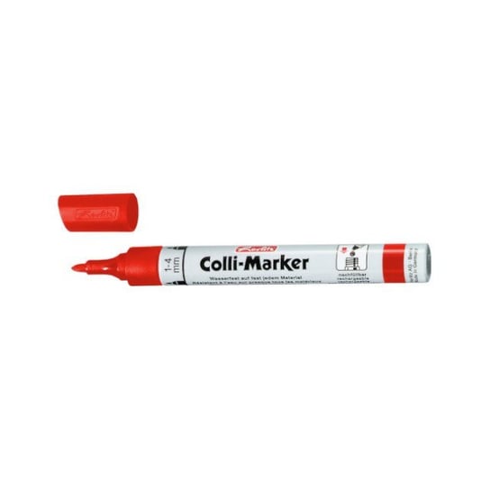 Marker permanentny czerwony Colli-Marker HERLITZ - czerwony Herlitz