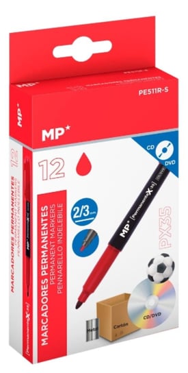Marker Permanentny (Czerwony) Mp MP Colors