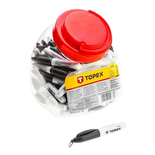 Marker Permanentny Mini 14A895 Topex - 80 Sztuk. Topex