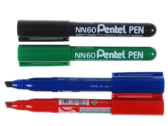 Marker permanentny, NN60, czarny Pentel