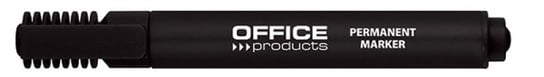 marker permanentny office products, ścięty, 1-5mm (linia), czarny Office Products
