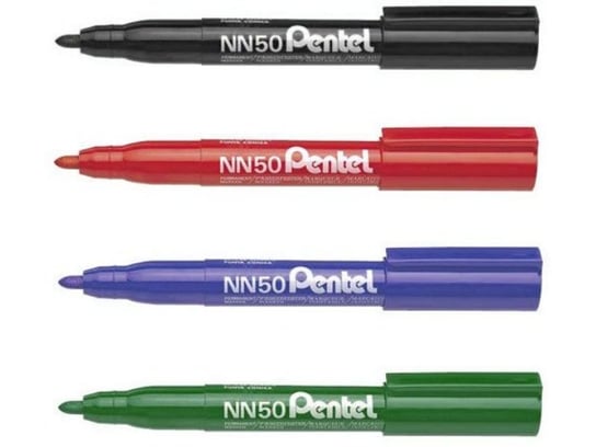 Marker permanentny Pentel nn50, niebieski Pentel