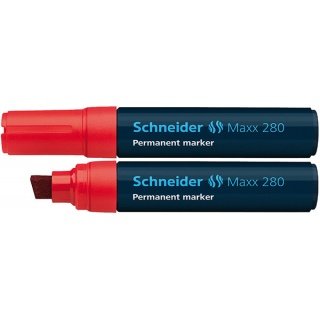 Marker Permanentny Schneider Maxx 280, Czerwony Schneider