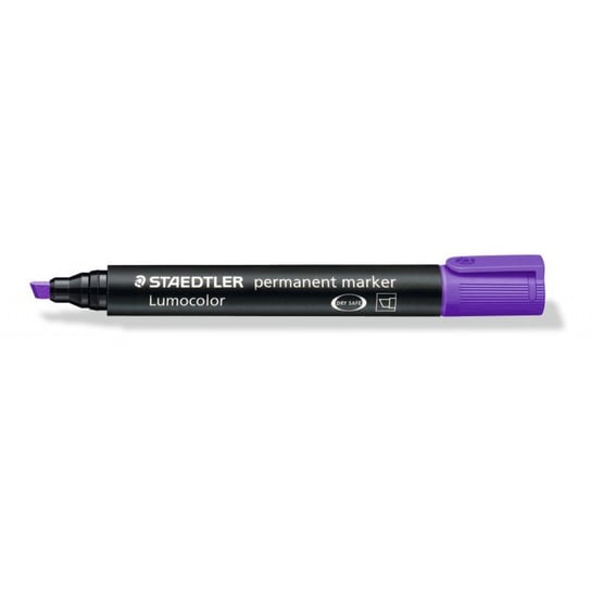 Marker permanentny Staedtler Lumocolor ścięty Fioletowy Staedtler