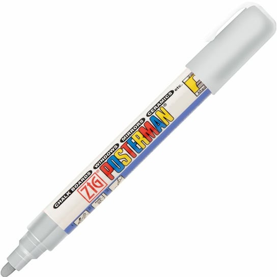 Marker Pma-30 Posterman 2 Mm Medium Srebrny 102 ZIG