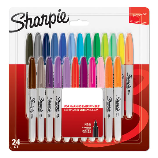 Marker Sharpie Fine Zestaw 24 kolory – 2065405 Sharpie
