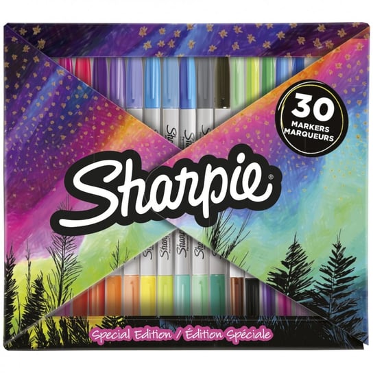 Marker Sharpie Fine Zestaw 30 kolorów – Exclusive – 2158181 Sharpie