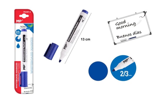 Marker Sucho Ścieralny Do Tablicy – Niebieski MP Colors