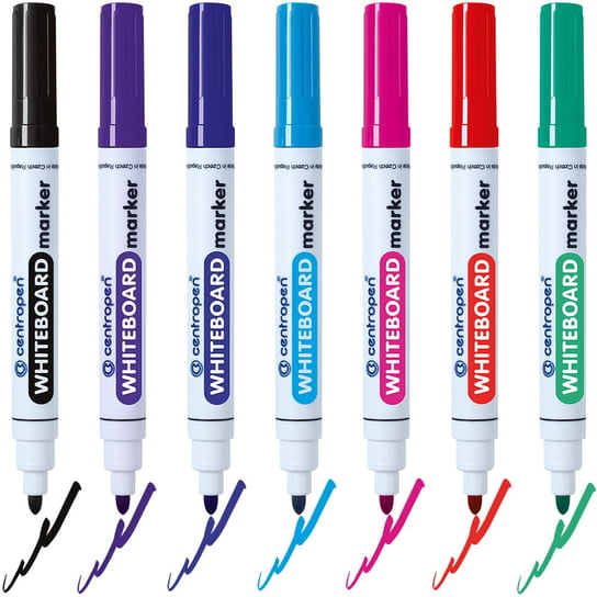 Marker Suchościeralny "Whiteboard Marker 8559" Mix 8 Kolorów  Centropen CENTROPEN