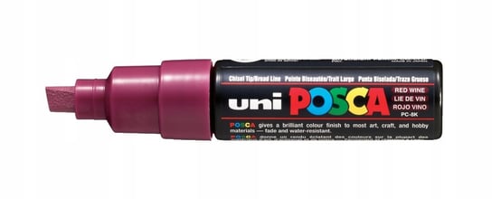 Marker Uni Posca PC-8K – ciemno czerwony POSCA