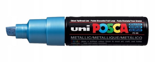 Marker Uni Posca PC-8K – metallic niebieski POSCA