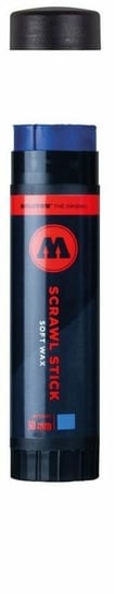 Marker Woskowy Scrawl Stick Soft Wax  Blue Molotow Molotow