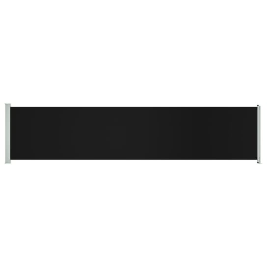 Markiza boczna 140x600 cm, kolor czarny Zakito Europe