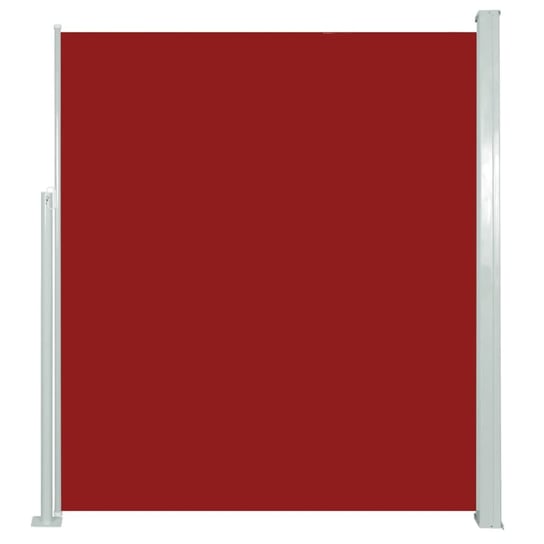 Markiza boczna 160x(0-500)cm czerwona / AAALOE Inna marka