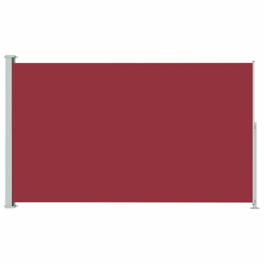 Markiza boczna 180x300 cm czerwono-szara / AAALOE Inna marka