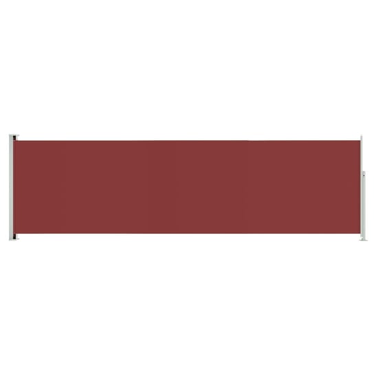 Markiza boczna 180x600 cm czerwona Zakito Europe