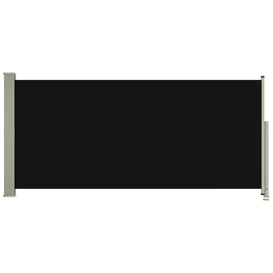 Markiza boczna, czarna, 140x300 cm Zakito Europe