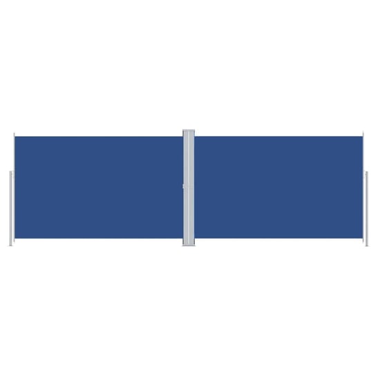 Markiza boczna ogrodowa, 220x(0-600) cm, niebieska / AAALOE Inna marka