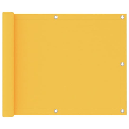 Markiza boczna wodoodporna 75x500 cm żółta Zakito Europe