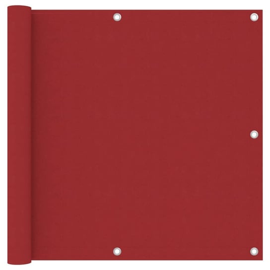 Markiza boczna wodoodporna, czerwona, 90x300 cm / AAALOE Inna marka