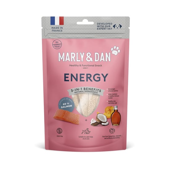 Marly&Dan Jerky Energy 80G Przysmak Dla Psa Bogadent