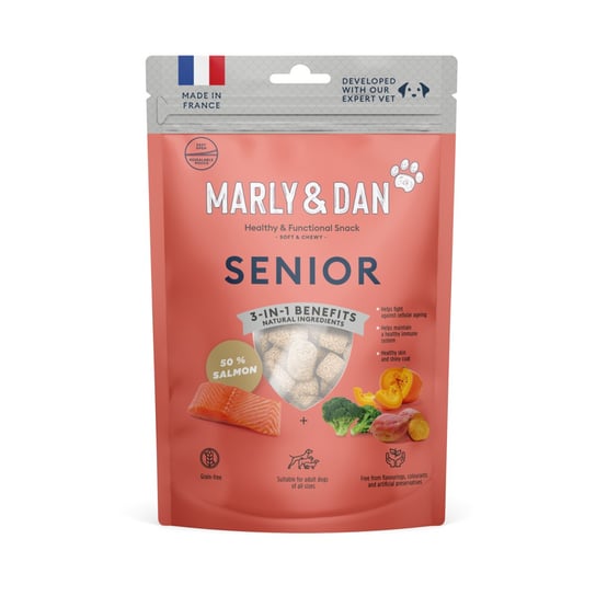 Marly&Dan Soft&Chewy Senior 100G Przysmak Dla Psa Bogadent