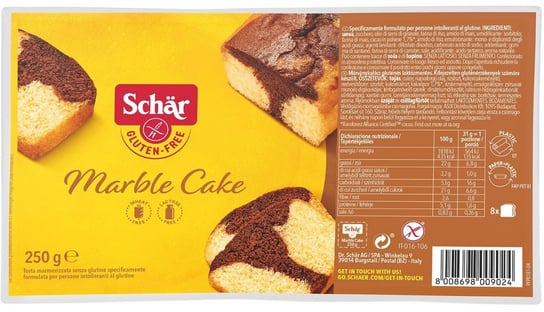 Marmorkuchen- ciasto kakaowe BEZGL. 250 g Schar