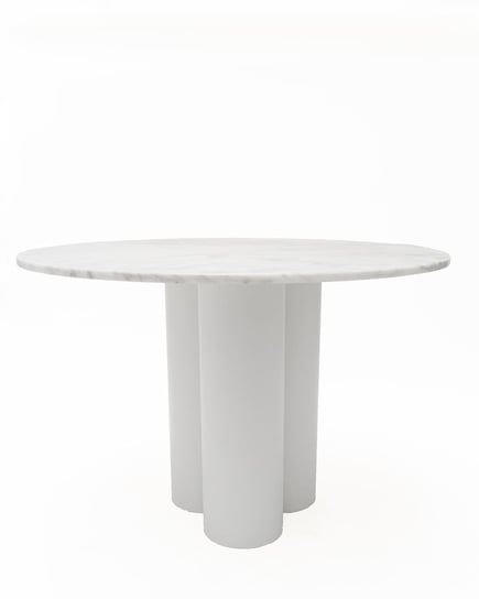 Marmurowy stół okrągły OBJECT035 średnica 110 cm Inna marka
