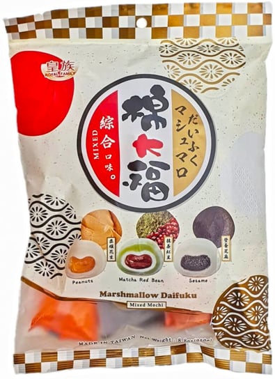 Marshmallow Daifuku Mochi Peanut, Matcha Red Bean, Sesame Inny producent