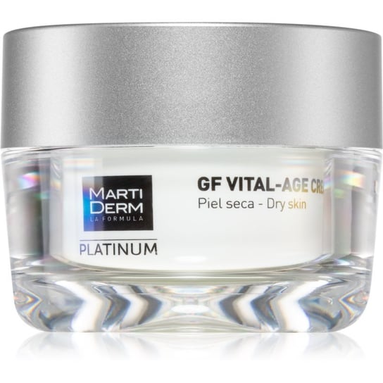MartiDerm Platinum GF Vital-Age krem rewitalizujący do twarzy do skóry suchej 50 ml Martiderm