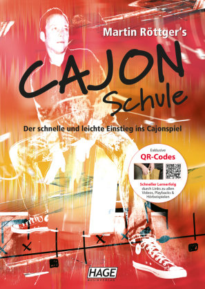 Martin Röttger's Cajon Schule + CD + DVD Hage Musikverlag, Hage Musikverlag Gmbh&Co. Kg