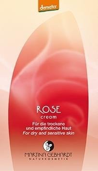 Martina Gebhardt Naturkosmetik, Rose, krem z różą do cery suchej i delikatnej, 2 ml Martina Gebhardt Naturkosmetik