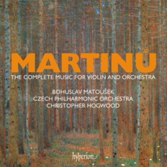 Martinu: Complete Music For Violin & Orchestra Czech Philharmonic Orchestra, Matousek Bohuslav