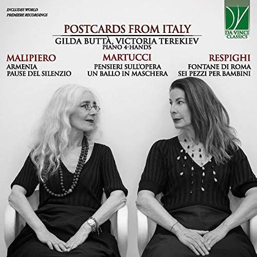 Martucci, Respighi, Malipiero Postcards From Italy, Italian Music For Piano 4 Various Artists