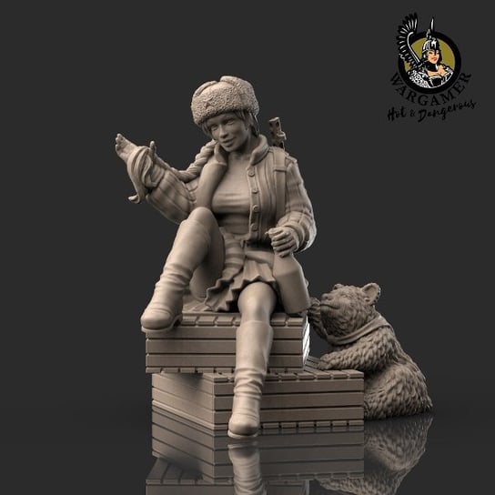 Marusha from the Red Army (28 mm) Wargamer