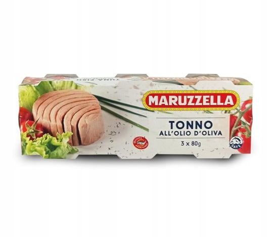 Maruzzella Tonno tuńczyk w oliwie z oliwek 3x80g Inna marka