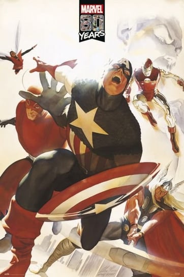 Marvel 80 Years Avengers - plakat 61x91,5 cm Marvel