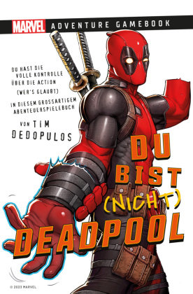 Marvel | Adventure Game Book: Du bist (nicht) Deadpool Cross Cult