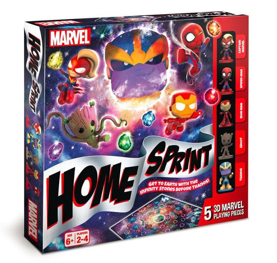 Marvel Avengers Home Sprint, gra planszowa, Cartamundi Cartamundi