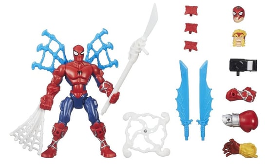 Marvel, Avengers, Super Hero Mashers, figurka Spiderman ze specjalnymi funkcjami Hasbro