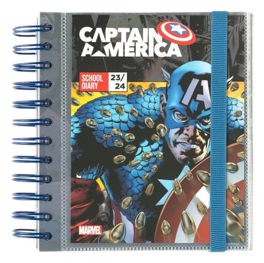 Marvel Captain America - dziennik szkolny 2023/2024 Grupo Erik
